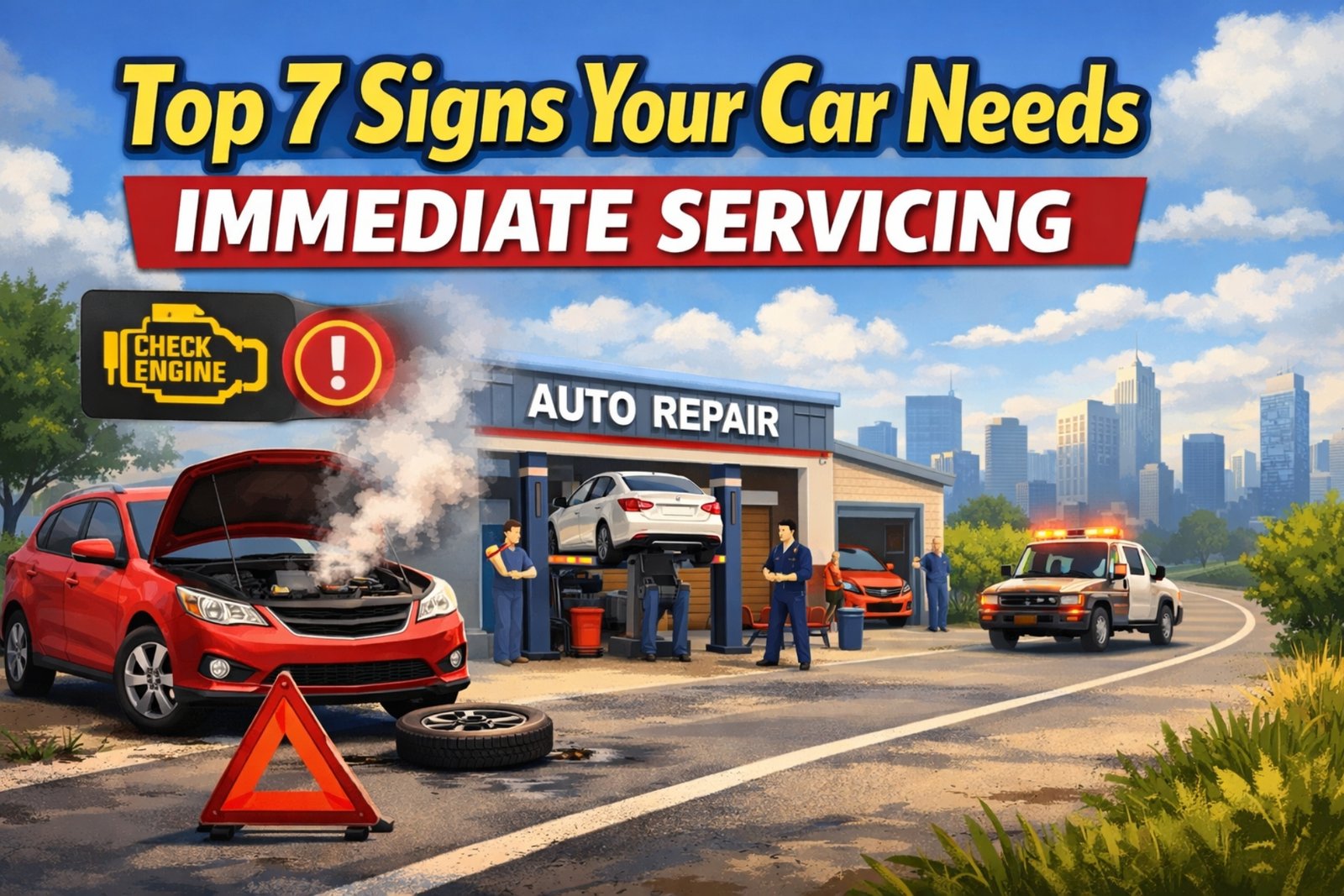 Top 7 Signs Your Car Needs Immediate Servicing